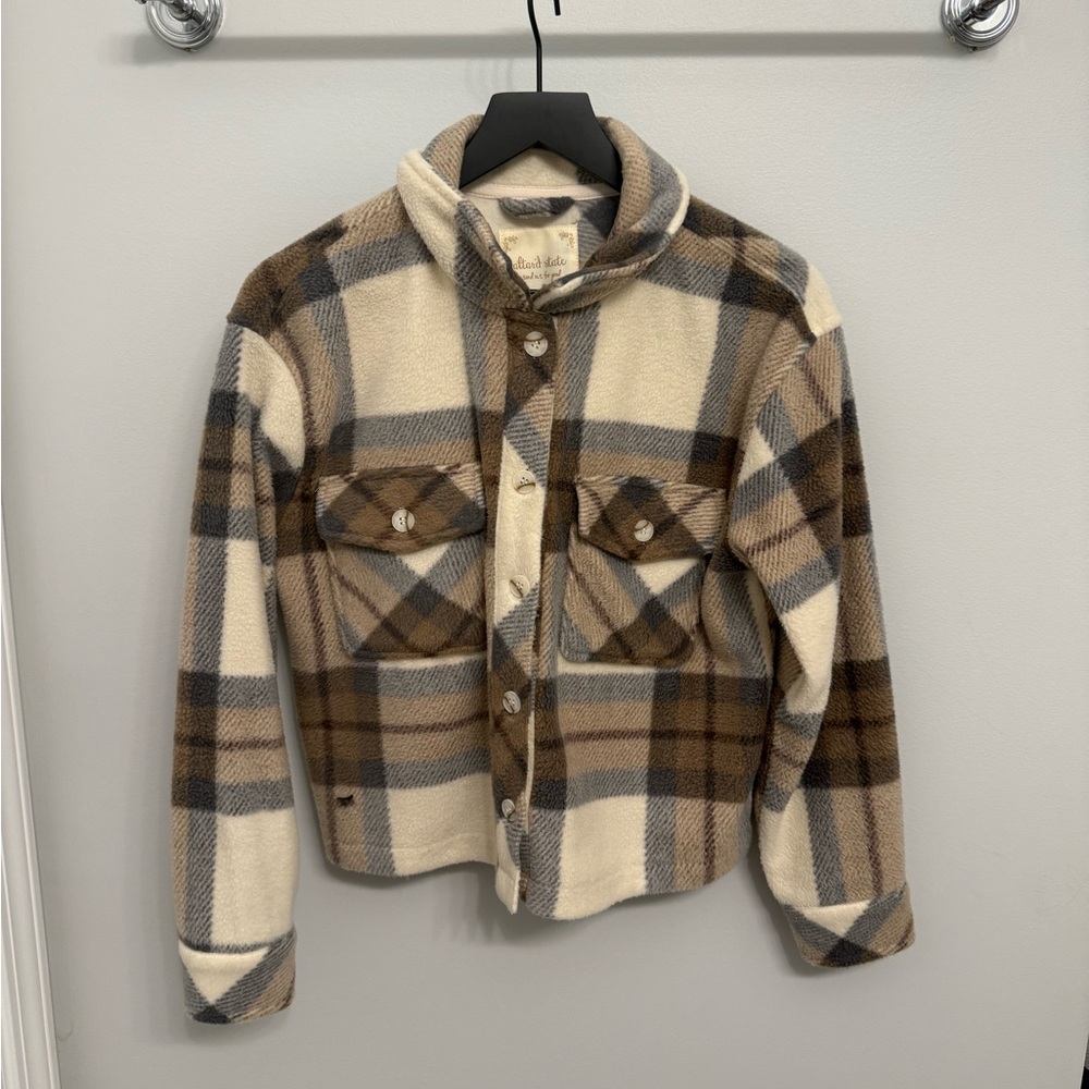 Altar’d State Plaid Cropped Jacket – Women’s Size Small
